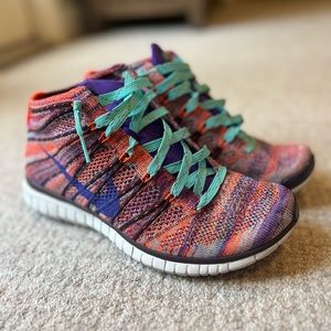 👟 NIKE FLYKNIT CHUKKA - MULTICOLORED - MENS SIZE 8